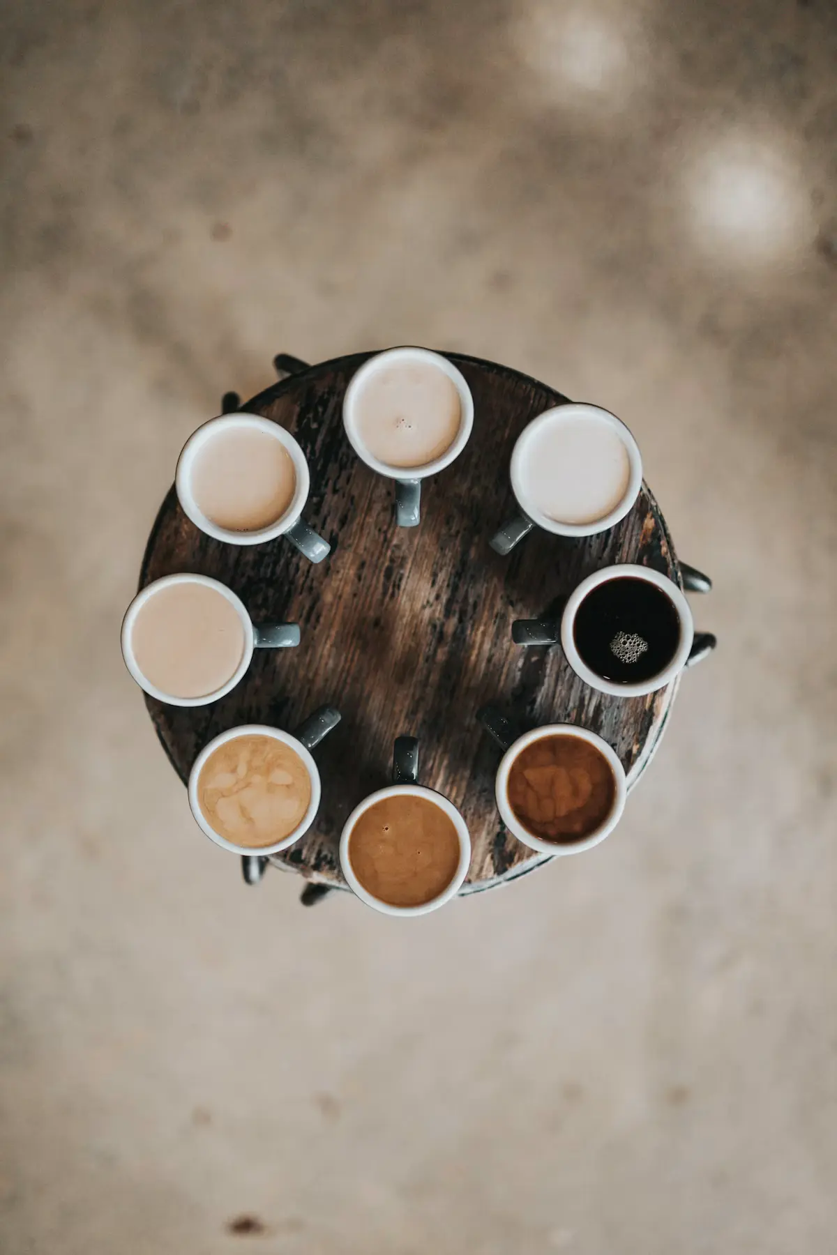 Variety of coffee offerings